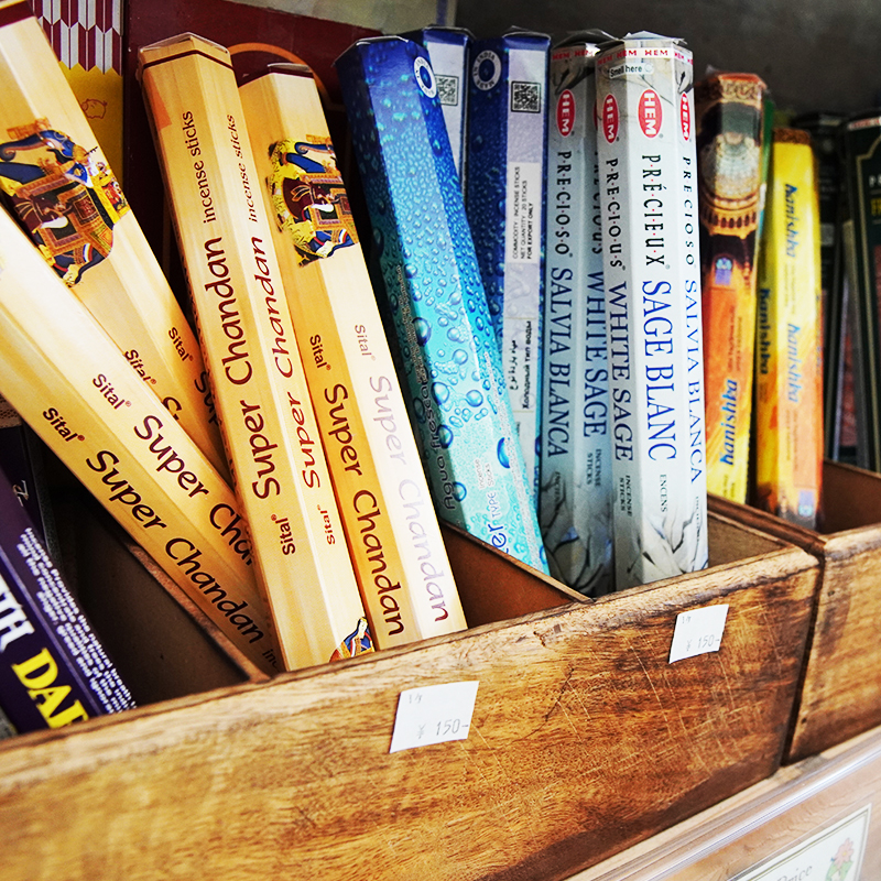 お香などの写真